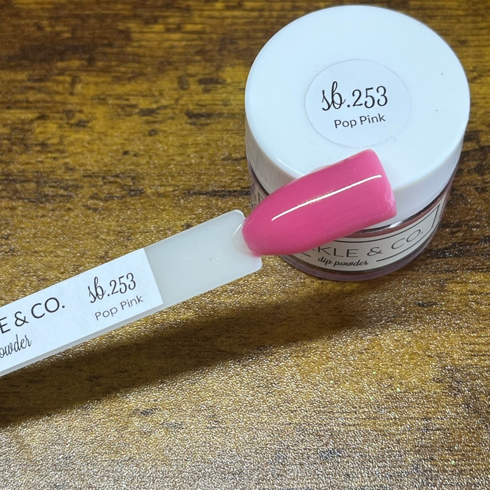 Sparkle & Co. Dip Powder - Pop Pink